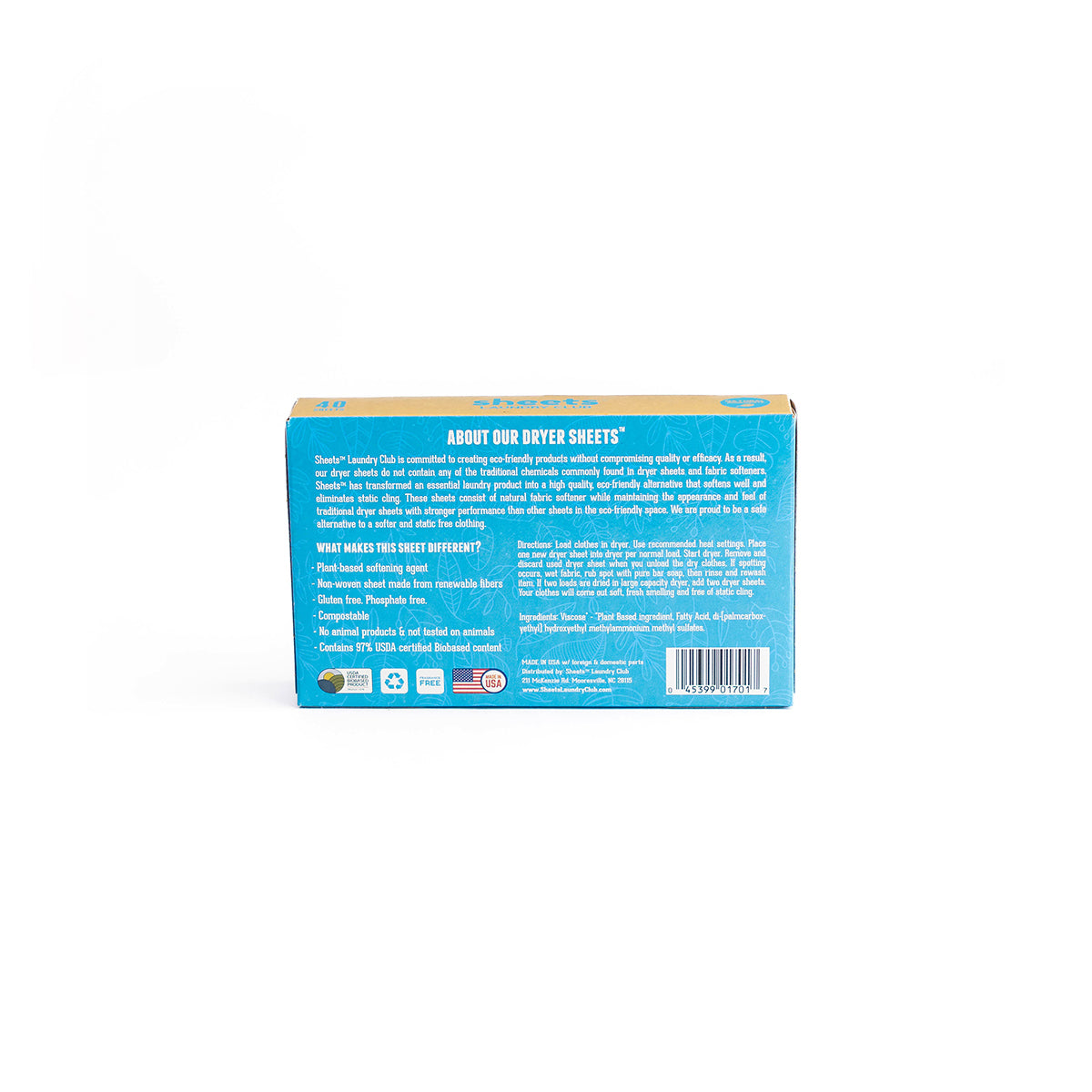 Dryer Sheets - 40 Sheets