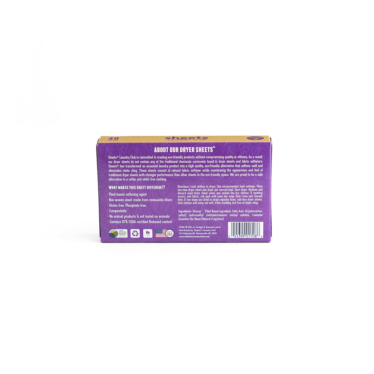 Dryer Sheets - 40 Sheets