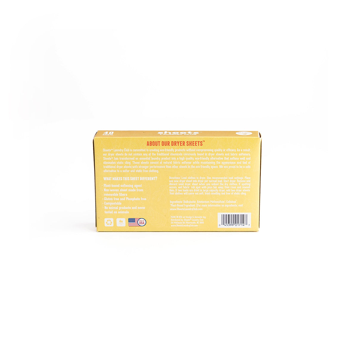 Dryer Sheets - 40 Sheets