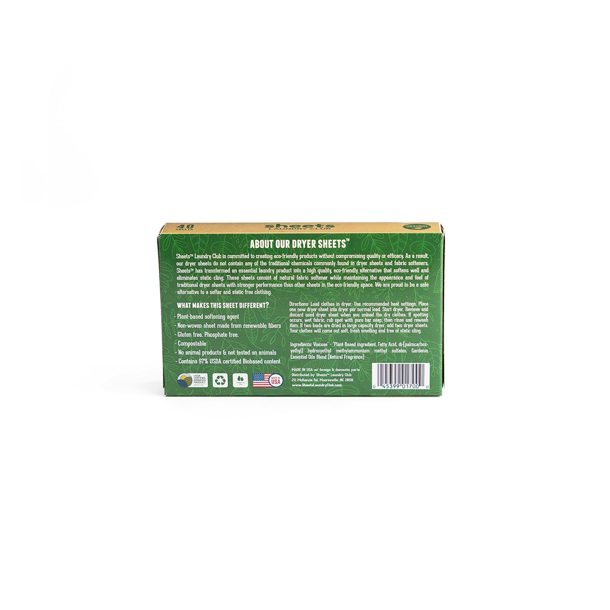 Dryer Sheets - 40 Sheets