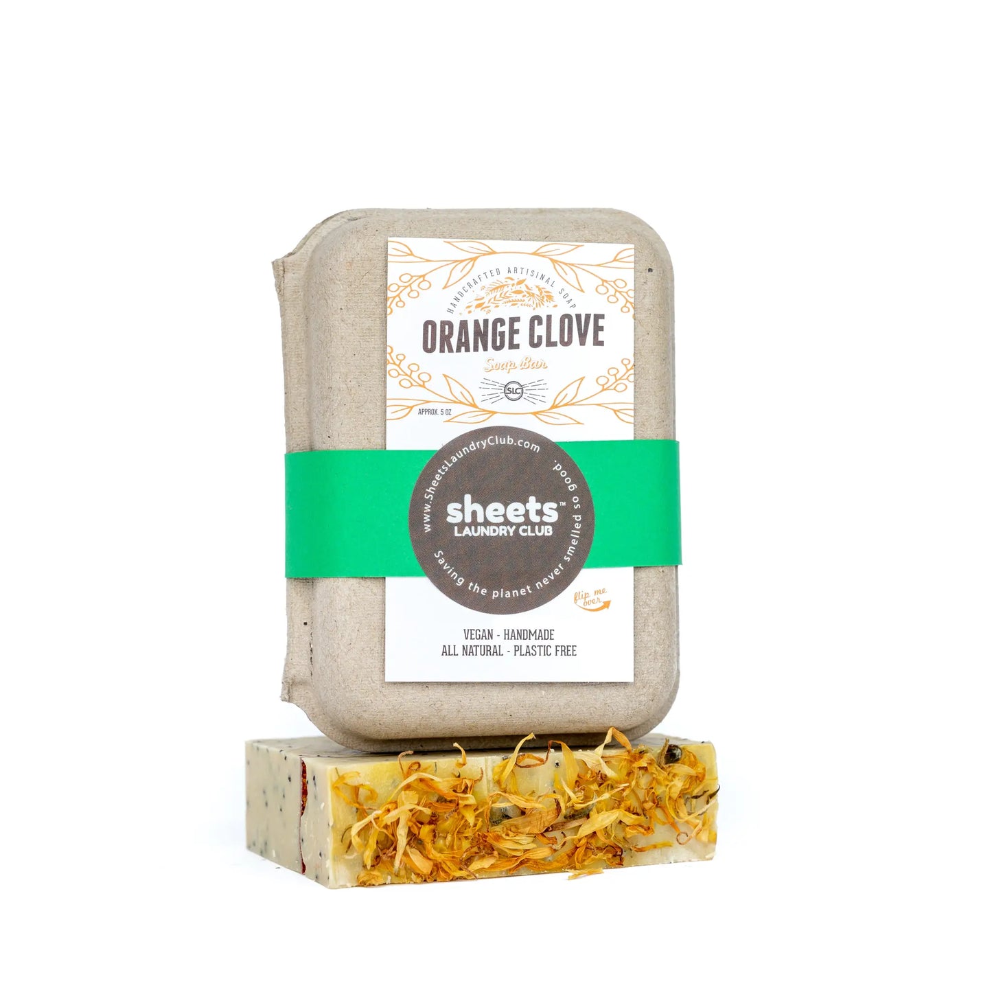 Artisan Handcrafted Soap - Orange Clove Exfoliating Body Scrub